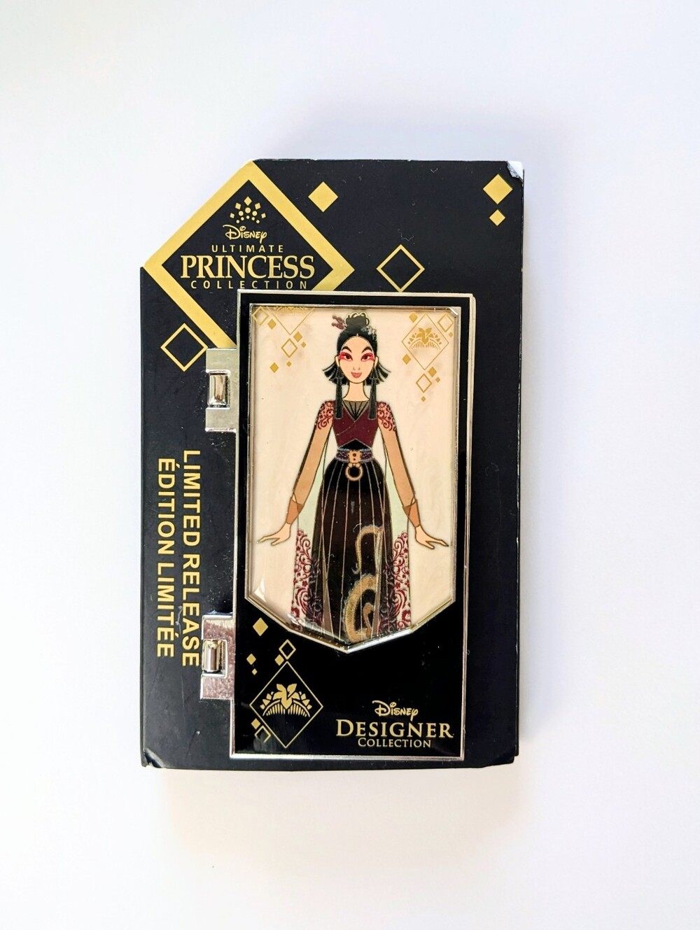 Disney Princess Designer Collection Limited Release Pin: Mulan, Tokyo Disneyland
